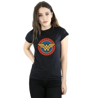 DC Comics - T-Shirt für Damen (Schwarz)