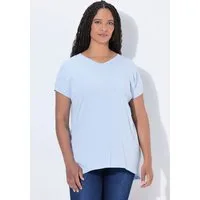Angel of Style T-Shirt T-Shirt Comfort Fit Ziernieten Vintage Look