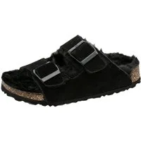 Fischer-Markenschuh Hawaii Pantolette mit Schnallen, aus Softlan (Synthetik), mit Warmfutter (Synthetik)