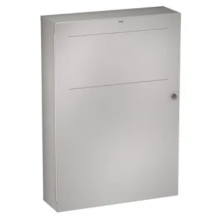 KWC Aquarotter Abfallbehälter, RODAN, Edelstahl, 495x710x153 mm, Aufputz, ca. 45 l, 2000101346 2000101346
