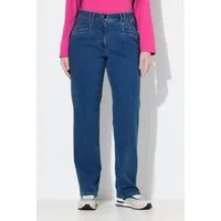 Ulla Popken Regular-fit-Jeans Jeans Mony konisches Bein Reißverschlusstaschen