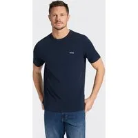 HUGO T-Shirt Dero Rundhalsausschnitt, Regular Fit, Basic Must Have