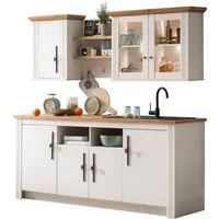 OTTO home Küche KS-Westminster, Breite 204 cm, ohne E-Geräte
