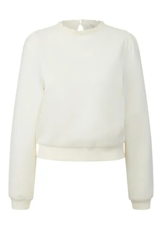 qs - Sweatshirt creme - Gr. - L