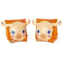Bestway Schwimmflügel Little Lama (Packung, Größe aufgeblasen: 19 x 15 x 14,5 cm), 3-6 Jahre