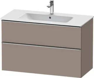Duravit D-Neo Waschtischunterbau wandhängend Basalt Matt 1010x462x625 mm - DE4363070430000 DE4363070430000