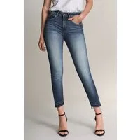 Salsa Stretch-Jeans SALSA JEANS SECRET GLAMOUR PUSH IN CAPRI blue used 119633.8504