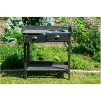 dobar Pflanztisch, BxTxH: 79x39x90 cm, mit 2 Schubladen