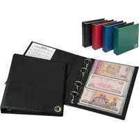 MC.Sammler Sammleretui MC.Sammler Banknoten - Album mit 20 Hüllen für 50 Banknoten