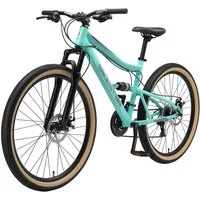 Bikestar Mountainbike, 21 Gang Shimano RD-TY300 Schaltwerk, Kettenschaltung, für Damen und Herren, Kettenschaltung