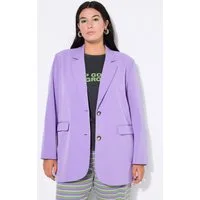 Studio Untold Blusenblazer Blazer Oversize Shape Leo-Futter