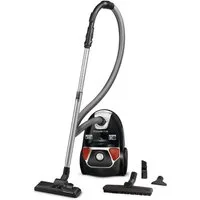 Rowenta Bodenstaubsauger RO3955 Compact Power - Bodenstaubsauger - schwarz, 750 W, mit Beutel