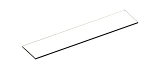 Keuco Glasabl. kurz Ersatzteil SPS 90110 525x120x6mm, 90110000082 90110000082