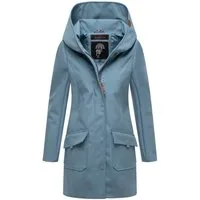 Marikoo Softshelljacke Softshelljacke Mayleen – Damen Übergangsjacke mit Kapuze und Taillierter Schnitt, hoher Tragekomfort und stilvolle Details