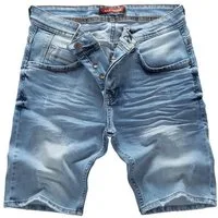 Rock Creek Jeansshorts Herren Shorts Denim Blau RC-2121