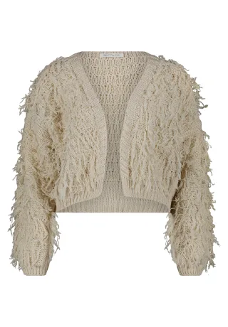 Betty & Co - Strick-Cardigan Rohweiß - Gr. - L