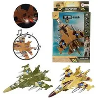Toi-Toys Lernspielzeug Kampf Flugzeug mit Licht und Ton