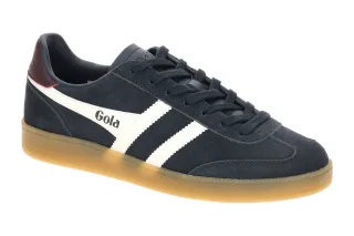 Gola Herren Sneaker VIPER CMB735EH Navy/White/Burgundy/Gum Velourleder Mix