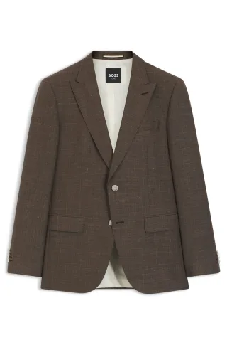 BOSS Menswear Black - H-Huge-B1-Peak-262 Dark Brown - Gr. - 48