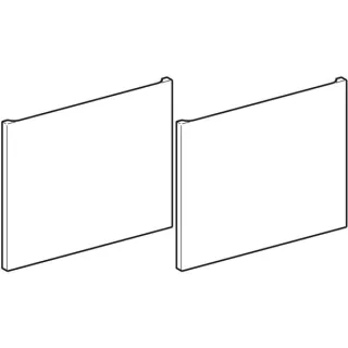 Geberit Schubladenfront Set, weiss 595970000