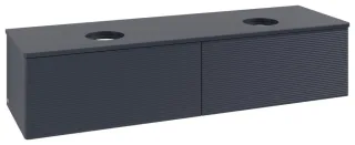 Villeroy & Boch Waschtischunterschrank Antao K39_1 1600x360x500mm mit Struktur FK/AP: HG/0 K39110HG