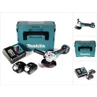 Makita Akku-Winkelschleifer DGA 511 RFJ Akku Winkelschleifer 18V 125mm Brushless + 2x Akku 3,0Ah
