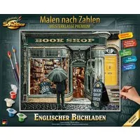 Schipper Malen nach Zahlen Meisterklasse Premium - Englischer Buchladen, Made in Germany