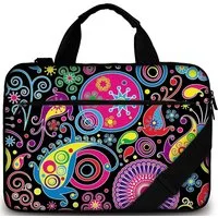 MAXLVL Laptoptasche 15.6 / 17.3 Zoll (Notebooktasche aus Canvas mit Zubehörfach), Schmutz- & Wasserabweisend