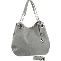 Bruno Banani Henkeltasche, mit Schmuckanhänger und silberfarbenen Details