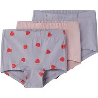 Name It Hipster NMFTIGHTS 3P LAVENDER HEARTS NOOS (Packung, 3-St)