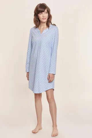 Rösch - Nightdress 1884147 skyblue - Gr. - 38