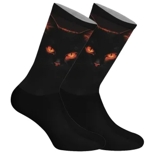 Lustig bedruckte lange Socken für Herren und Damen