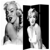 HTI-Line Paravent Paravent Marilyn (Stück, 1 St., 1 Paravent), Raumteiler Sichtschutz Trennwand