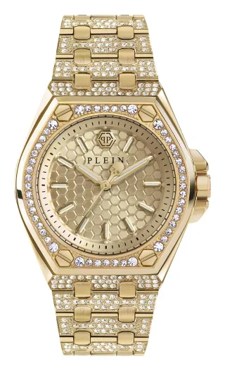 Montre Philipp Plein Plein Extreme Lady Pour Femmes Doré PWJAA0822