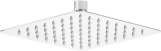 Neuesbad Serie 310 Quadratisch Kopfbrause, Edelstahl, Chrom, 200x200 NB1DENAC005K1