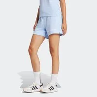 adidas Sportswear Shorts W LIN FT SHO Mitelhoher Bund mit Kordelzug, aus weichem French Terry
