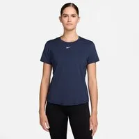 Nike T-Shirt W NK ONE CLASSIC DF SS TOP Kurzarm, mit Rundhalsausschnitt, aus Jersey-Material, normale Länge