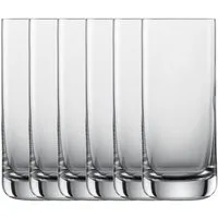 SCHOTT ZWIESEL Longdrinkglas Longdrinkglas 6er-Set Simple klar, Tritan-Kristallglas