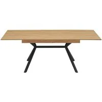 OTTO home Esstisch Vendy, ausziehbarer Tisch mit pflegeleichter Oberfläche, 160-210 cm