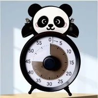 FELIXLEO Intervall-Timer Visueller Timer 60 Min leise Küche Schule Büro Kinder Erwachsene. (1-St)