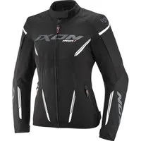 Ixon Motorradjacke Ixon Striker 2 Damen Textiljacke Schwarz / Weiß XS motorradjacke für damen