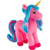 Nici Kuscheltier Lissy PONY, Einhorn Roxy pink-türkis, 22 cm stehend