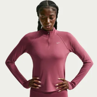 Nike - Oberteil für Damen, Laufen, Langärmlig (Rosa Rauch)