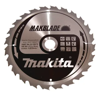 Makita SPECIALIZED Sägeblatt 260x30x24Z - FastCut B-33679