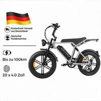 PIXAR E-Bike E6 2.0 Elektrofahrrad 48V 15Ah 7-Gang 20"x4.0 Fatbike mit LCD, Mittelmotor, 720 Wh