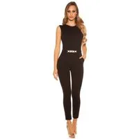 Koucla Jumpsuit mit Schnalle, Overall elegant
