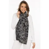 Zwillingsherz Schal "Classic Paisley", anschmiegsam, zeitloses Paisleymuster