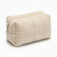 Malantis Kosmetiktasche Malantis Plüsch Kosmetiktasche weicher, faltbarer MakeUp Kulturbeutel (super weich und flauschig, 1 Stück), Wasch Beutel für Reise oder Sport in modernen Farben