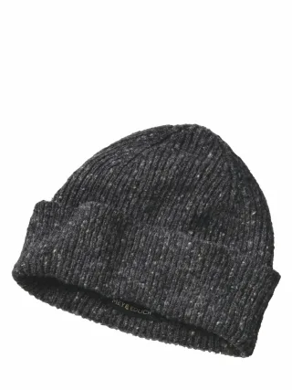 Mey & Edlich Herren Tweed-Wollmütze Grau 100 % Donegal-Wool