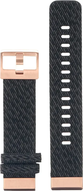 Garmin Ersatzarmband QuickFit 20mm Nylon schwarz/roségold